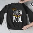 Queen Of The Pool Swimmers Swimming Swimmer Men Graphic Sweatshirt