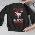 Rock Paper Scissors Head Kick I Win Muay Thai Men Graphic Sweatshirt Rock Paper Scissors Head Kick I Win Muay Thai Men Graphic Sweatshirt