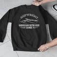 Shipwright Hawaiian Outrigger Canoe Boat Builder Men Graphic Sweatshirt