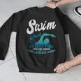 Swim Coach Swimming Lesson Sport Professional Instructor Men Graphic Sweatshirt