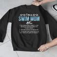 Swim Mom Definition Swimming Mom Of A Swimmer Mama Men Graphic Sweatshirt Swim Mom Definition Swimming Mom Of A Swimmer Mama Men Graphic Sweatshirt