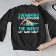 Swim Swimmers Swimming Men Graphic Sweatshirt Swim Swimmers Swimming Men Graphic Sweatshirt