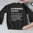 Swimming Coach Definition Swimming Instructor Men Graphic Sweatshirt Swimming Coach Definition Swimming Instructor Men Graphic Sweatshirt