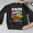 Swimming Donut Men Women Swimmer Sports Athlete Men Graphic Sweatshirt Swimming Donut Men Women Swimmer Sports Athlete Men Graphic Sweatshirt