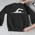 Swimming Float Men Graphic Sweatshirt Swimming Float Men Graphic Sweatshirt
