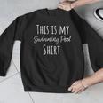 This Is My Swimming Pool Summer Swim Tee T-Shirt Men Graphic Sweatshirt