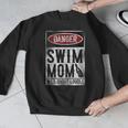 Swimming Swimmer DANGER Swim Mom Men Graphic Sweatshirt Swimming Swimmer DANGER Swim Mom Men Graphic Sweatshirt