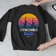Synchronized Swimming Synchro Dad Men Graphic Sweatshirt Synchronized Swimming Synchro Dad Men Graphic Sweatshirt