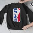 Vintage Muay Thai Fighter MMA Street Fight Kickboxing Club Men Graphic Sweatshirt