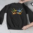 Vintage Synchronized Swimming Artistic Swimming Men Graphic Sweatshirt