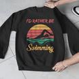 Water Rat Water Sports Hobby Swimming Club Swimming Men Graphic Sweatshirt Water Rat Water Sports Hobby Swimming Club Swimming Men Graphic Sweatshirt