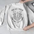 The Art Of 8 Limbs Muay Thai Men Graphic Sweatshirt The Art Of 8 Limbs Muay Thai Men Graphic Sweatshirt