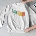 Canoe Canoeing Retro Vintage Men Graphic Sweatshirt