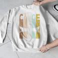 Canoe Vintage Canoeing Retro Canoe Paddling Premium Tri-Blend Men Graphic Sweatshirt