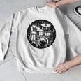 Drum Kit Drums Sweatshirt Men Graphic Sweatshirt