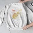 Drum Kit Retrowave Drums Men Graphic Sweatshirt Drum Kit Retrowave Drums Men Graphic Sweatshirt