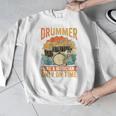Drummer Like a Musician Only On Time Vintage Sunset Drum Kit Raglan Baseball Tee Men Graphic Sweatshirt Drummer Like a Musician Only On Time Vintage Sunset Drum Kit Raglan Baseball Tee Men Graphic Sweatshirt