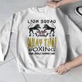 LION SQUAD THAILAND KICKBOXING MUAY THAI MMA TRAINING Men Graphic Sweatshirt