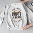 Muay Thai Fighter MMA Full Contact Retro Kickboxing Men Graphic Sweatshirt Muay Thai Fighter MMA Full Contact Retro Kickboxing Men Graphic Sweatshirt