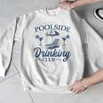 Pool Adult Poolside Drinking Club Summer Swimming Pool Party Men Graphic Sweatshirt Pool Adult Poolside Drinking Club Summer Swimming Pool Party Men Graphic Sweatshirt