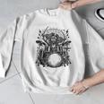 Spaniel Rock Drum Kit Men Graphic Sweatshirt