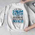 Swim Coach Swimming Coach Men Graphic Sweatshirt Swim Coach Swimming Coach Men Graphic Sweatshirt