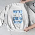 Swimming Enthusiast Swimming Expert Swimming Lover Swimmer Raglan Baseball Tee Men Graphic Sweatshirt