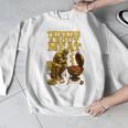 Thinking About Meat BBQ Dad Humor Raglan Baseball Tee Men Graphic Sweatshirt