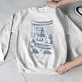 Women's Canoe Wilderness Gear Vintage Chart Collection Illustration Men Graphic Sweatshirt