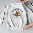 Women's Golden Retriever Swimming Men Graphic Sweatshirt Women's Golden Retriever Swimming Men Graphic Sweatshirt