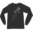 Beautiful Colors Swimming Hammerhead Shark Lovers Unisex Long Sleeve T-Shirt, trending gift