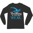 Breathing Is For The Weak Swimming Swimmer Unisex Long Sleeve T-Shirt, trending gift