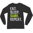 Eat Sleep Swim Repeat Swimming Swimmer Cool Unisex Long Sleeve T-Shirt, trending gift Eat Sleep Swim Repeat Swimming Swimmer Cool Unisex Long Sleeve T-Shirt, trending gift