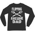 Flipping Awesome BBQ Dad Shirt Grilling Father's Day Unisex Long Sleeve T-Shirt, trending gift Flipping Awesome BBQ Dad Shirt Grilling Father's Day Unisex Long Sleeve T-Shirt, trending gift