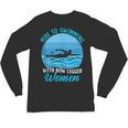 Here's To Swimming With Bow Legged Women Swimming Unisex Long Sleeve T-Shirt, trending gift Here's To Swimming With Bow Legged Women Swimming Unisex Long Sleeve T-Shirt, trending gift