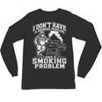 I'm Just A Drinker With A Smoking Problem Grilling BBQ Dad Unisex Long Sleeve T-Shirt, trending gift