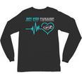 Just Keep Swimming For Swimmers Divers Diving Retro Unisex Long Sleeve T-Shirt, trending gift