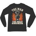 Man Myth Meat Smoker Legend BBQ Dad Unisex Long Sleeve T-Shirt, trending gift Man Myth Meat Smoker Legend BBQ Dad Unisex Long Sleeve T-Shirt, trending gift