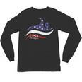 Patriotic American Flag Floating USA Swimming Team Unisex Long Sleeve T-Shirt, trending gift Patriotic American Flag Floating USA Swimming Team Unisex Long Sleeve T-Shirt, trending gift