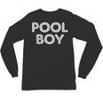 Pool Boy Saying Swim Cool Swimmer Swimming Pool Unisex Long Sleeve T-Shirt, trending gift Pool Boy Saying Swim Cool Swimmer Swimming Pool Unisex Long Sleeve T-Shirt, trending gift