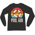 Pool Guy Swimming Attendant Attendants Rescuer Unisex Long Sleeve T-Shirt, trending gift