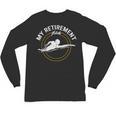 My Retirement Plan Swim Athlete Swimming Grandpa Swimmer Unisex Long Sleeve T-Shirt, trending gift