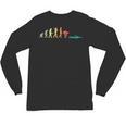 Retro Swimming Evolution For Swimmers Small Unisex Long Sleeve T-Shirt, trending gift Retro Swimming Evolution For Swimmers Small Unisex Long Sleeve T-Shirt, trending gift