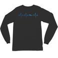 Sports Swimming Club Hobby Swimmer Heartbeat Swimming Unisex Long Sleeve T-Shirt, trending gift