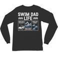 Swim Dad Life Swimmer Father's Day Swimming Daddy Unisex Long Sleeve T-Shirt, trending gift Swim Dad Life Swimmer Father's Day Swimming Daddy Unisex Long Sleeve T-Shirt, trending gift