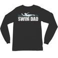 Swim Dad Support Swimming Father Sport Unisex Long Sleeve T-Shirt, trending gift Swim Dad Support Swimming Father Sport Unisex Long Sleeve T-Shirt, trending gift