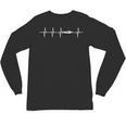 Swimming Heartbeat For Swimmers Small Unisex Long Sleeve T-Shirt, trending gift