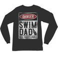 Swimming Swimmer DANGER Swim Dad Unisex Long Sleeve T-Shirt, trending gift Swimming Swimmer DANGER Swim Dad Unisex Long Sleeve T-Shirt, trending gift