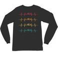 Swimming Swimmer Heartbeat Vintage Men Boys Women Swim Lover Unisex Long Sleeve T-Shirt, trending gift