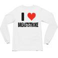 I Love Breaststroke Heart Swim Swimmer Pool Swimming Unisex Long Sleeve T-Shirt, trending gift I Love Breaststroke Heart Swim Swimmer Pool Swimming Unisex Long Sleeve T-Shirt, trending gift